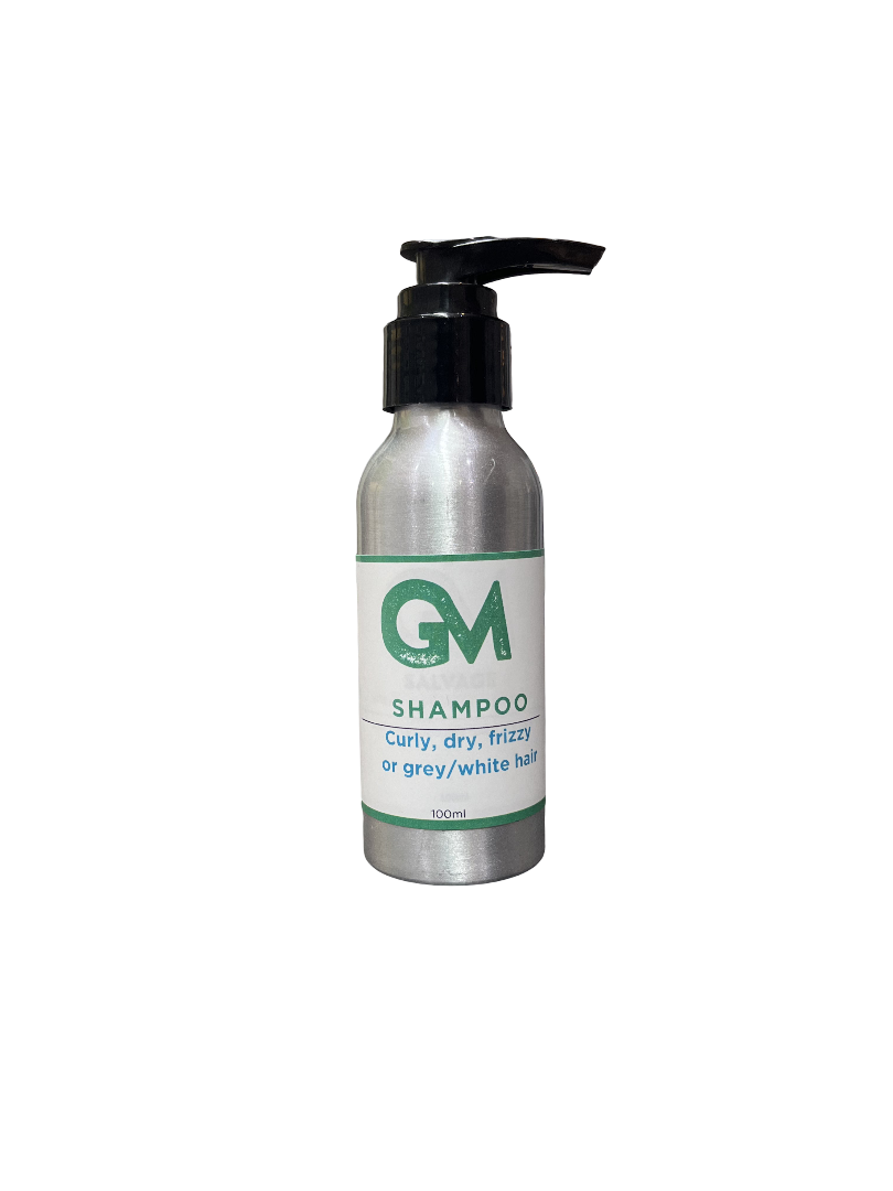 GM Shampoo Curly, dry, frizzy, grey/white hair