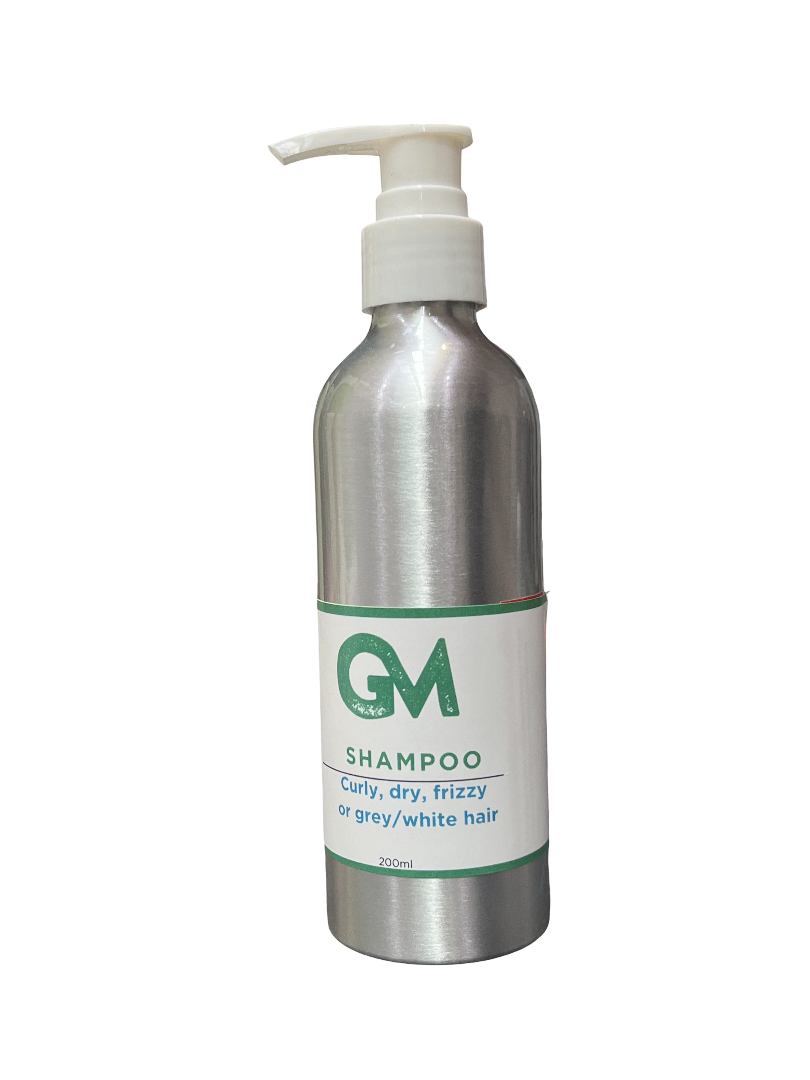 GM Shampoo Curly, dry, frizzy, grey/white hair